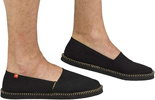 Cressi Valencia, Espadrillas Unisex Adulto, Nero, 45 EU