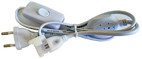 Ahorraluz Enchufe para Tira Led 220v con INTERRUPTOR (LED 2835)