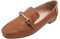 Feversole Women's Casual Comfy Snaffle Trim Loafer Flat Heel UK Size 3-7