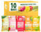 Soul Fruit Discovery Box - Dried Fruit & Freeze Dried Fruit Snacks - Dragon Fruit, Mango, Jackfruit - No Added Sugar - Low Calorie - Lunchbox Snacks - Healthy Snacks for Adults & Kids - 10 x 30/20g