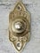 Retro Collections Victorian Style Door Bell Push Button with Gold Brass Finish Main Wire (PTD)