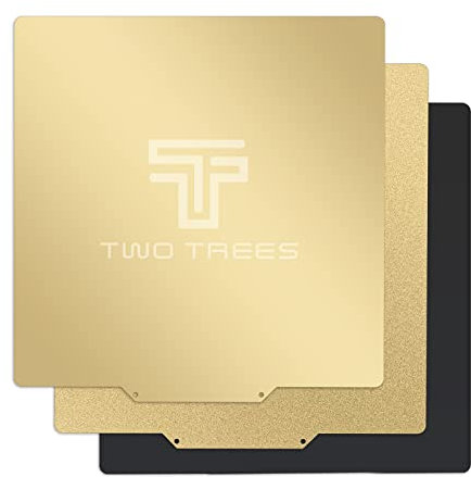 Twotrees Doppel-PEI-Blech 220 x 220 mm, flexible Federstahl-magnetische Bauplatte, strukturiert/glatt doppelseitig: für Anet A8 Wanhao Duplikator i3 Monoprice Maker 3D-Drucker