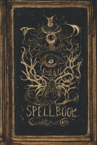 Spellbook: Blank page journal/notebook themed as a spellbook