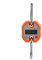 Haken Waage 100kg Wiegt Fleisch Weiheng Tragbarer Kran Lcd Digitale Elektronische Gepäck Waage Haken Hänge Waagen Schleife Wiege Balance Schwarz (Orange)