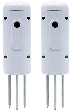 Bcowtte 2Pcs TUYA ZIGBEE Plant Monitor Soil Temperature Meter Moisture Humidity Sensor Garden Automation Irrigation Detector Wireless Soil Temperature and Humidity Detector