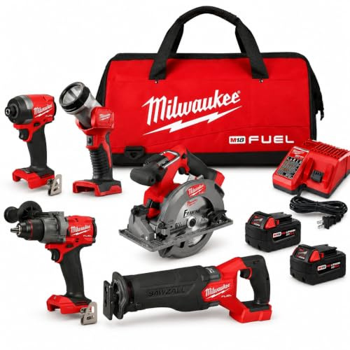 Milwaukee M18 Fuel 5 Kombi-Werkzeugset