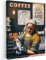 MuchoWow© Bilder 30x40 cm Wohnzimmer Deko Modern Wandbild Foto auf Leinwand Bild Schlafzimmer Room Decor Geschenke Milchmädchen - Barista - Kaffee