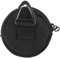 Porte Monnaie à Pièces Petit, Porte-Monnaie Imperméable en Tissu Oxford, Porte-Monnaie Rond pour Femme avec Fermeture éclair, Poche de Rangement pour Clés, Poche pour écouteurs, Noir