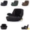 Chipolino Kindersitz i-Size Sitzerhöhung Safy (125-150cm), Gruppe 3 (22-36 kg), Farbe:schwarz