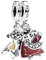 Feitery Compatible with Charms Pandora Armband Kuh Herz Anhänger Meerestiere
