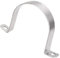 Unifizz 76mm(3) Heavy Duty 2 Hole U-Bracket Pipe Clamp,304 Stainless Steel Rigid U-Tube Strap Clamp Hanger Tube Tension Clips 2pcs