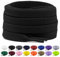 Shecret Lacci Scarpe, 2 Paia Lacci Piatti per Sneakers, Lacci e Stringhe Sportivi Piatti da 8mm Per Scarpe da Ginnastica, Corsa, Adulti, Bambini, Poliestere (Nero, 140 cm - 2 Paar)