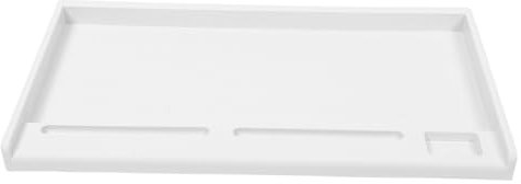 TOGEVAL Desk Keyboard Tray Desk Organizer Slide Out Keyboard Storage Small Extender Office Accessory Plastic