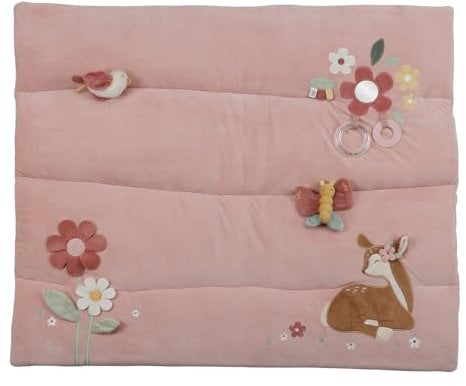 Little Dutch 9008 Activity Krabbeldecke Laufgittereinlage - Fairy Garden (80x100 cm)