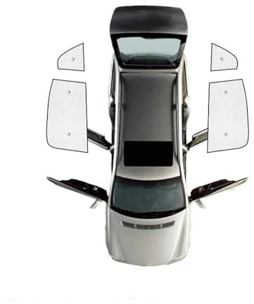 DZSJUNCHENSM Parasol Coche para Mercedes para Benz W211 2004-2009 Ventana Lateral Trasera Coche Visera Cortina Cobertura Completa Parasol Sombrilla De Coche(Rear Windows)