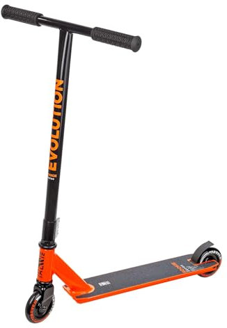 RAVEN Scooter Stunt Tricks Roller Kickscooter für Kinder Jugendliche |100mm PU Räder | ABEC-9 Kugellager (Rookie Orange, 100mm)