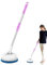 Electric Scrubbing Brush, Cordless Electric Cleaning Brush, Long Handle Rotating Shower Washer - Heavy Dutch Bath Cleaner for Tiles, Floors