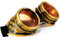 MFAZ Morefaz Ltd Welding Cyber Goggles Schutzbrille Schweißen Goth Cosplay Steampunk Antique Victorian (Gold)