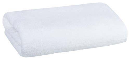 Floringo 2er Pack Duschtuch 70x140 Serie Luxury-Line 630g/m²-weiß
