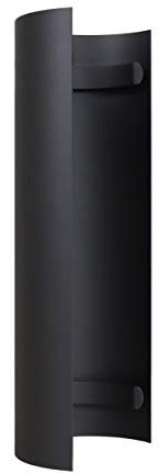LANZZAS Ofenrohr Hitzeschild/Thermoschutz 460 mm - für den Durchmesser Ø 150 mm - Farbe: gussgrau - Rauchrohr-Hitzeschutz