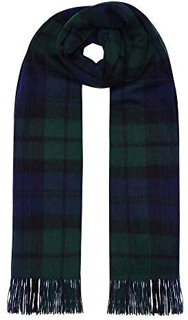 Shepherds Land Stola and Wraps 100% Lammwolle, Black Watch