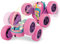 Dickie - RC Pink Flippy - Voiture Radiocommandée 18cm - Telecommandé - Rotation 360° - Jusqu'à 8 km/h - Dès 6 Ans - Piles Incluses - 201104002