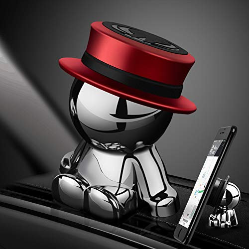 aokway Car Phone Holder Mount, Magnetic Cell Phone Holder for Car/Desk,Compatible with iPhone 12/11 Pro/11/XS Max/8/Samsung etc,Universal Accessories, Home Decoration(red)