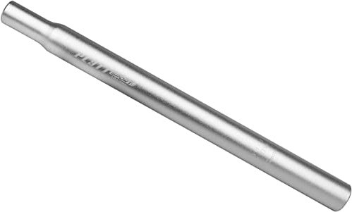 PLATT Fahrrad Sattelstütze Aluminiumlegierung MTB Sattelstütze 25,4/27,2/28,6/31,6 350mm (Silber, 27,2mm)