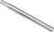 PLATT Fahrrad Sattelstütze Aluminiumlegierung MTB Sattelstütze 25,4/27,2/28,6/31,6 350mm (Silber, 27,2mm)