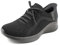Skechers Femme Ultra Flex 3.0 Brilliant Path Basket, Black Knit Trim, 36 EU