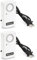 QWORK Power Failure Alarm, 2 Pack Automatic Power Cut Failure Outage Alarm 120db LED Indicator Smart Warning Siren Power by 9V Battery (NOT Included), Plug 220V