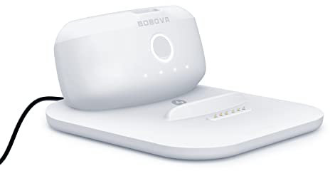 BOBOVR Doppel-Ladestation/Dock für B2-Akkus, ultradünnes Design, versorgt magnetisch 2 B2-Akkus gleichzeitig mit Strom