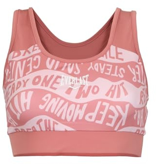 Everlast Damen Sport Boxen BH Hollyback Bis, Pink, M
