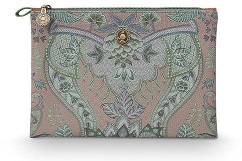 Pip Studio Cosmetic Flat Pouch M Kyoto Festival Green