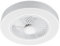 BEL AIR HOME - Ventilador Plafón KABUL - Motor DC 4 Velocidades - Luz LED 72W 3000K-6000K - Rejilla Giratoria - Mando a Distancia - Ideal para Habitaciones Pequeñas y Medianas, Blanco, Metal