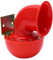 Kuh Hupe 12V,Kuh Hupe,Hupe Autohupe 150Db Rote Lufthupe Elektrische Stierhupe Kuh Sound Metallhupe Für Lkw Zug Boot Motorrad Auto