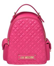 Love Moschino Matelassè Rucksack - Fuchsia, fuchsia