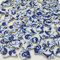 500 g gebrochene Keramik-Porzellan-Mosaikfliesen zum Basteln, unregelmäßige blaue und weiße Porzellan-Mosaikstücke für DIY-Vasen-Mosaikprojekte (Medium 11)