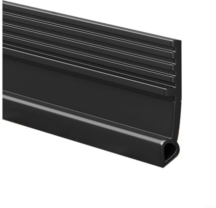 ZYNCUE Boudin de porte 1 m pour portes insonorisantes et résistantes aux intempéries - Bande de porte pour garder le froid à l'extérieur (noir)