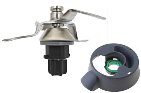 GHJ567RE Cuchilla de Repuesto for procesador for vorwerk For thermomix TM31, Base de Olla Principal, Piezas de Cabezal de Cuchillo de Acero Inoxidable, Placa Fija