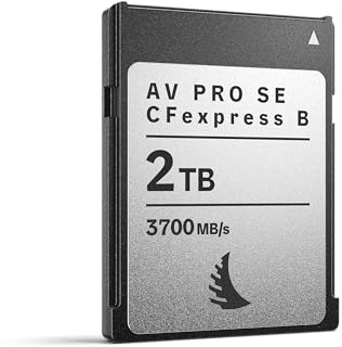 Angelbird AV PRO SE CFexpress B v4 2 TB - CFexpress 4.0 Type B Memory Card - Largest Capacity and Ultra High-Speed - up to 12 K+ RAW Video and Photo