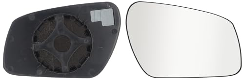 Vetro Specchietto per Ford Fiesta V, Focus II, Focus C-max, Fusion, Mondeo III, Vetro - cromato e convesso non Termico, Senza Riscaldamento, OEM: 1145852,1255902,3S7117K741AA,1145850 (DESTRO)