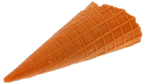 KONTONTY Künstliche Eiswaffel Attrappe Eiswaffelmodell Lebensechte Eistüte Dekoration Fotorequisite Für Ladenauslagen Und Heimdeko