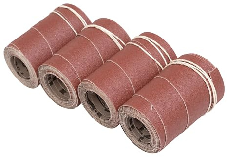 Jet Tools - Ready-to-Wrap Abrasives, 120 Grit, 4-Wraps in Box (fits 16-32) (60-6120)