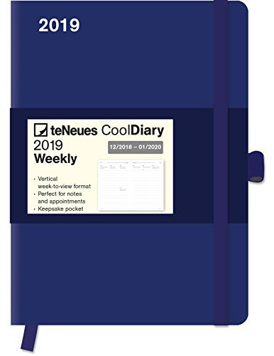 Cool Diary Blue/Blue 2019: Tageskalender - Terminkalender