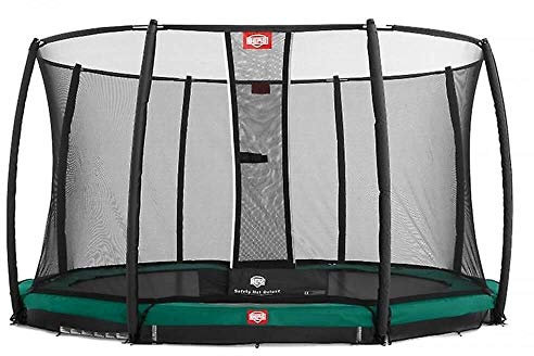 Berg Trampolin Champion mit Sicherheitsnetz Deluxe