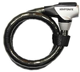 Kryptonite 3500463 Kryptoflex 2010 Armored Key Cable Locks, 100 cm, Black