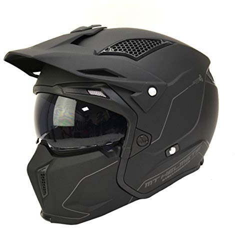Mt Helmets Streetfighter Sv Solid A1 Matt Black S