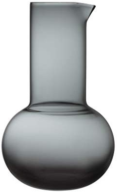Iittala 1057037 Kartio Karaffe 160cl, dunkelgrau, Glas