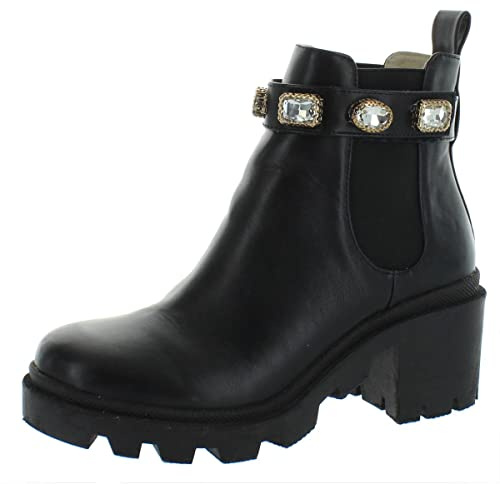 Steve Madden Stivaletti Amuleto, Donna, Catena Nera, 40 EU